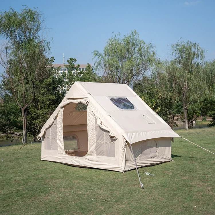 আউটডোর ক্যাম্পিং ওয়াটারপ্রুফ পরিবার inflatable তাঁবু